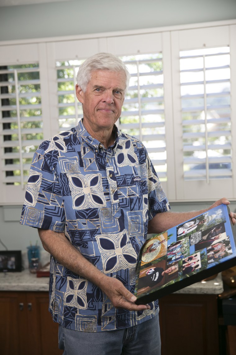 Image: Chris McLachlin is seen at his house on Jan. 4 in Honolulu, Hawaii.