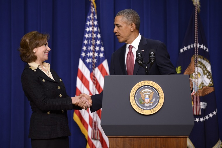 Image: US Presiden Barack Obama names Maria Contreras-Sweet to head the Small Business Administration.