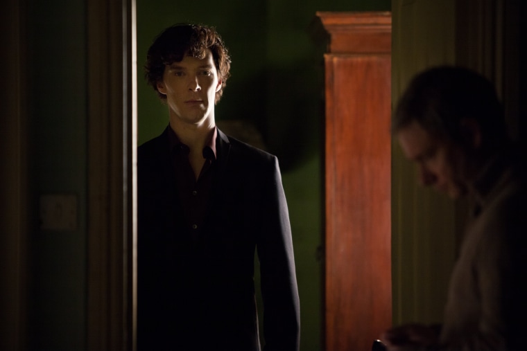 Image: Benedict Cumberbatch and Martin Freeman in a scene from 'Sherlock'