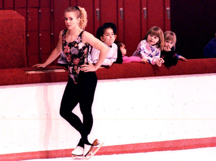 U.S. figure skater Tonya Harding