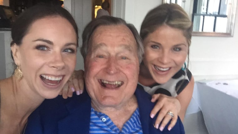 Barbara Bush, George H.W. Bush, Jenna Bush Hager