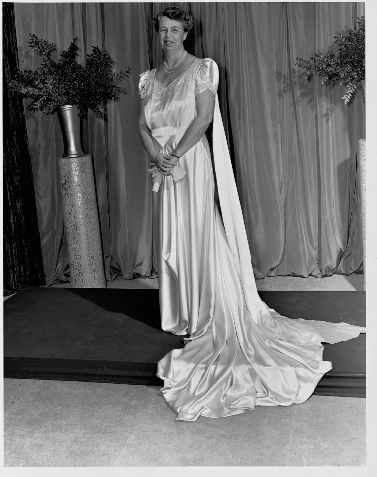 First Lady Models Inauguration Gown