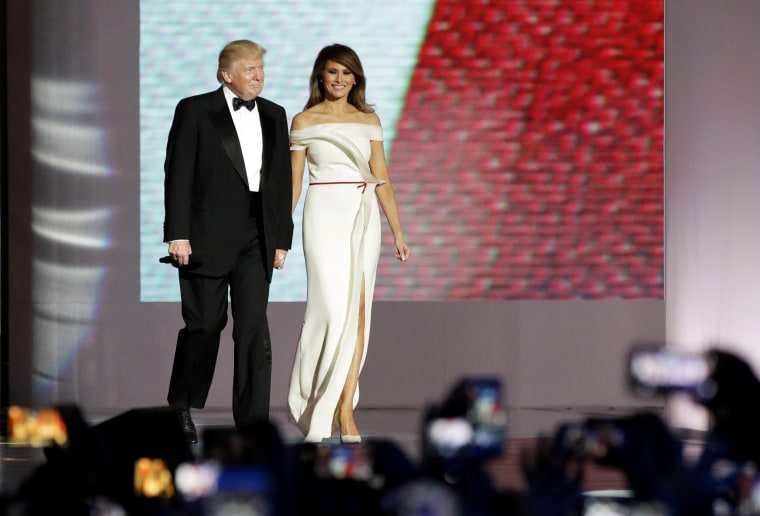 Melania trump outlet inauguration gown