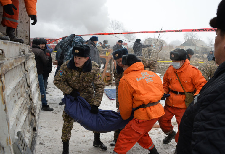 Image: KYRGYZSTAN-AVIATION-ACCIDENT