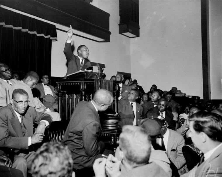 Image: Martin Luther King Jr. in 1955