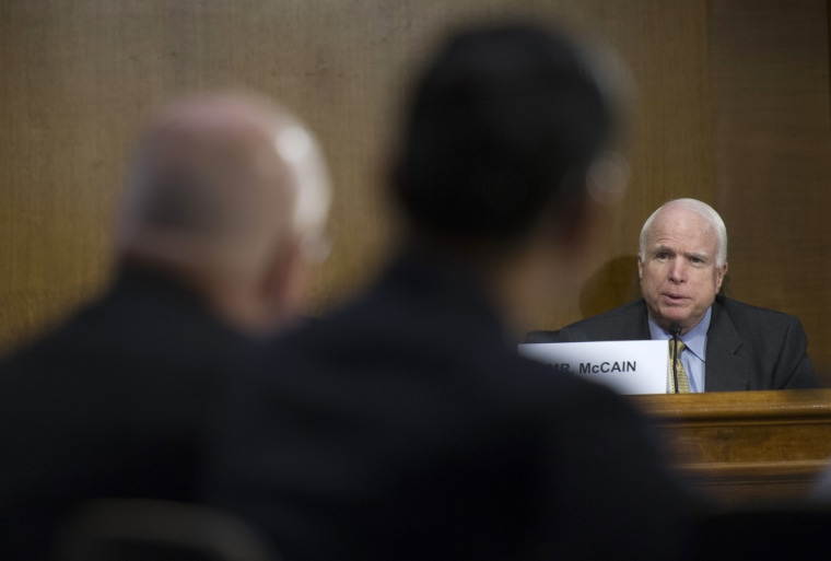 John McCain, Eric Shinseki, Robert Petzel