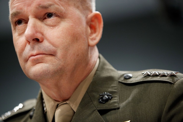 Image: Vice Chairman of the Joint Chiefs of Staff Gen. James Cartwright prepares to testify before the House Armed Services Committee about missile defense October 1, 2009 in Washington, D.C.