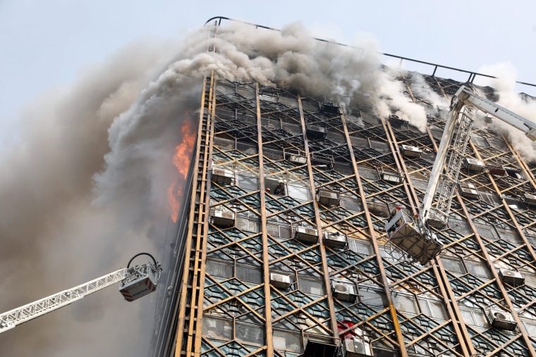 Image: Iran Plasco building fire