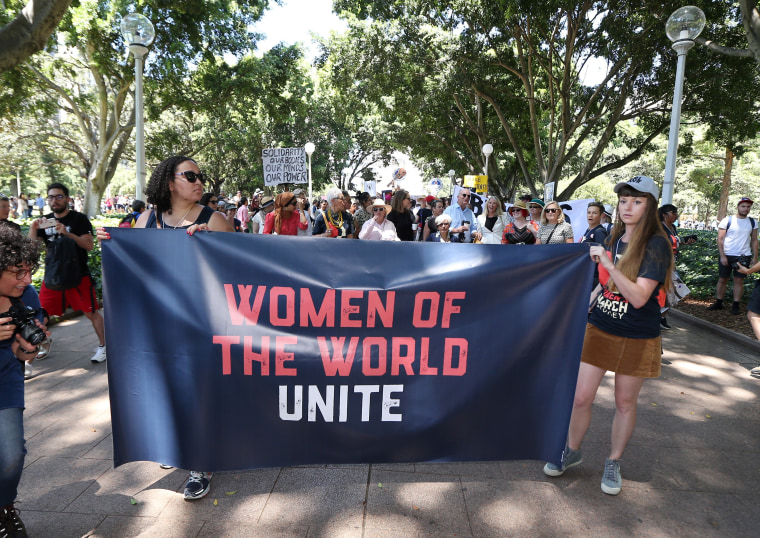 AUSTRALIA-US-WOMEN-POLITICS-INAUGURATION-PROTEST
