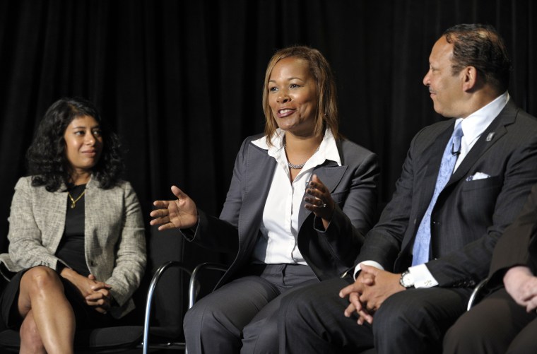 Judith Browne Dianis, Rinku Sen, Marc Morial