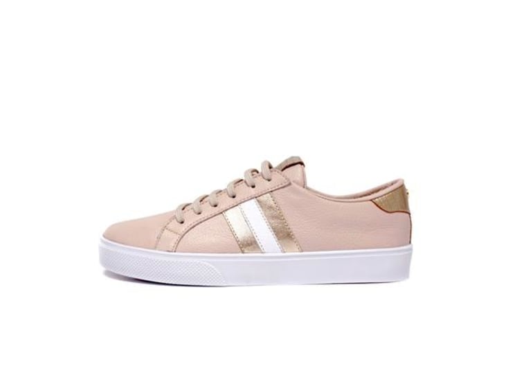 Blush sneakers