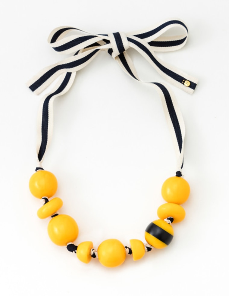 Yellow necklace