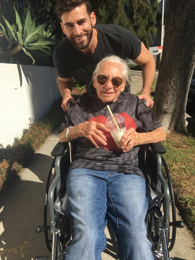 31-year-old Hollywood actor, Chris Salvatore, recently took in his 89-year-old neighbo,r Norma Cook, who has leukemia