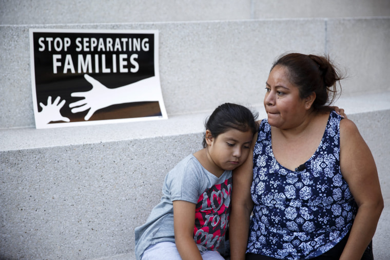 Image: Immigrant family