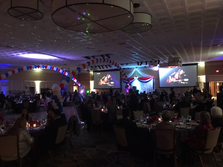 An image of the pro-Trump "DeploraBall" held January 20, 2017.