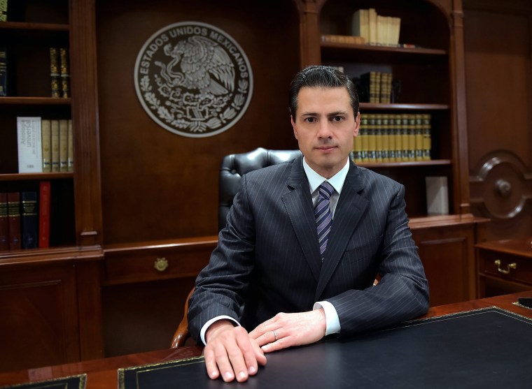 Image: Mexican President Enrique Pena Nieto