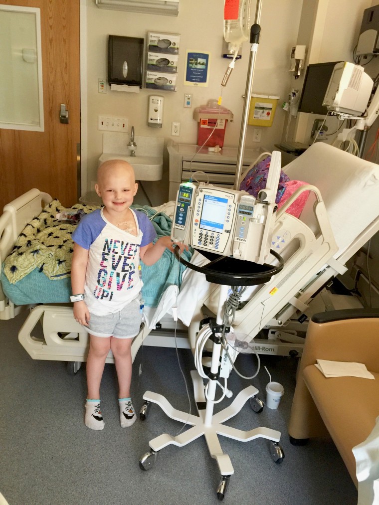 Livvi Roberts is undergoing treatment for acute lymphoblastic leukemia (ALL).
