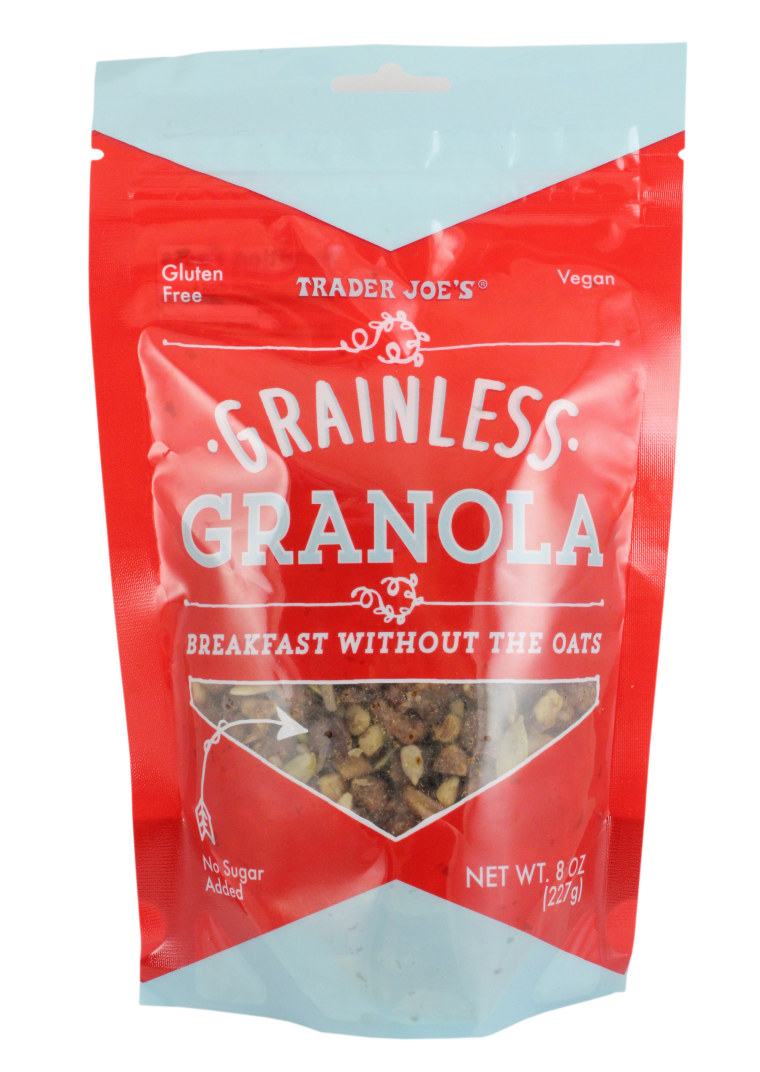 Healthy Trader Joe's products: Grainless Granola