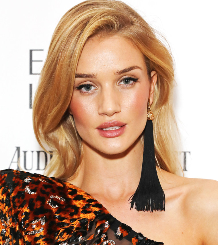 Rosie Huntington-Whiteley hair