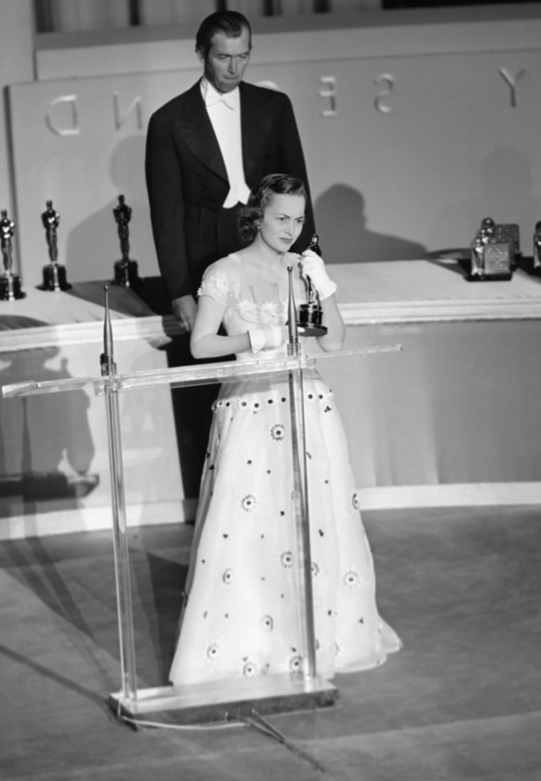 Olivia de Havilland Oscars 1950