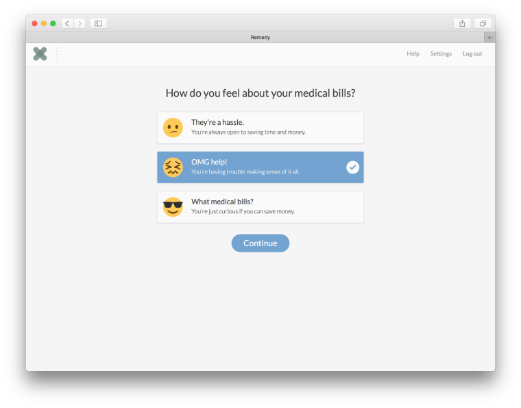 Remedy, a site that helps find errors on medical bills