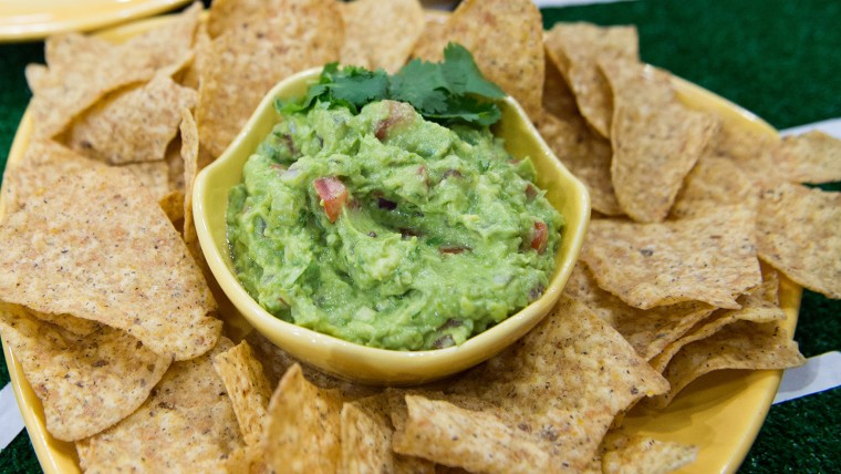 Katie Lee from Food Network's "The Kitchen" joins TODAY Food to share ideas for a healthier Super Bowl spread. Gear up for game day with these three recipes that put a healthy spin on your favorite stadium-style snacks.