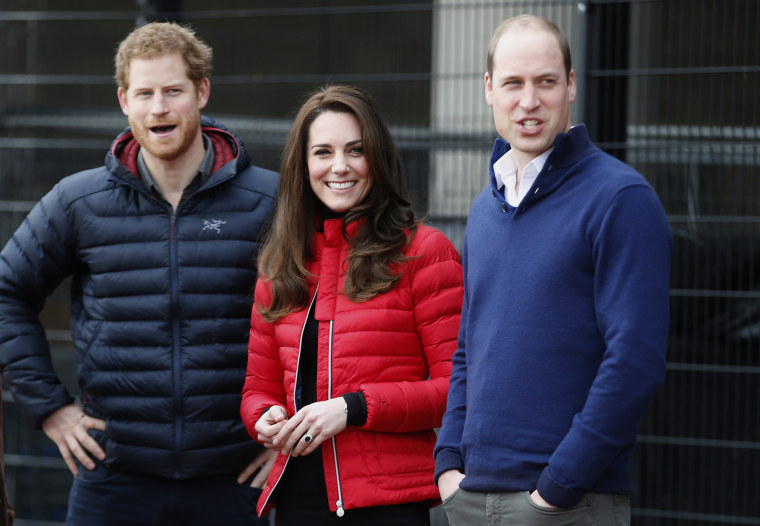 The Duke &amp; Duchess Of Cambridge And Prince Harry Join Team Heads Together At A London Marathon Training Day