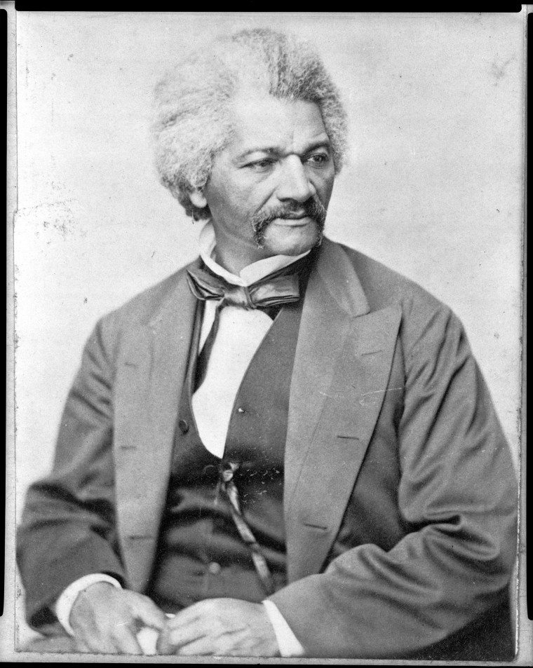Image: Frederick Douglass sits for a portrait in April 1870