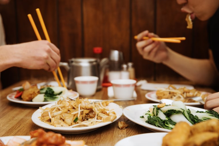 Diners at Capital Restaurant in San Francisco's Chinatown