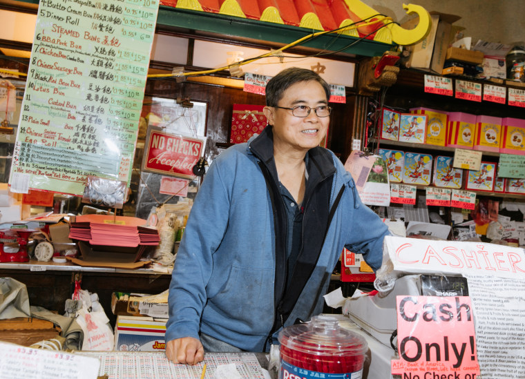Orlando Kuan, owner of Eastern Bakery in San Francisco's Chinatown