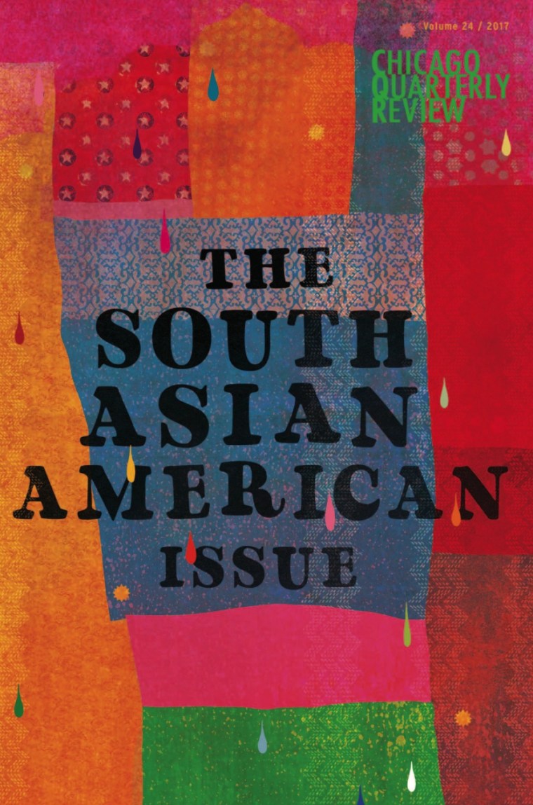 The cover for Chicago Quarterly Review's February 2017 issue, "The South Asian American Issue."