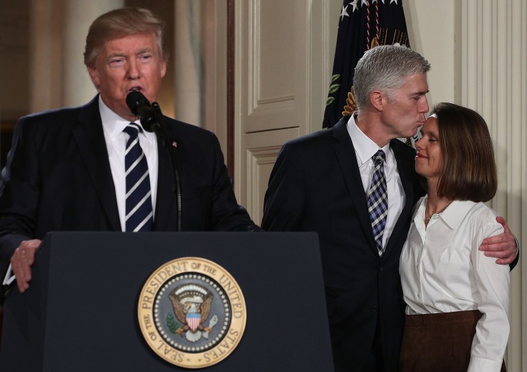 Image: President Donald Trump and Judge Neil Gorsuch