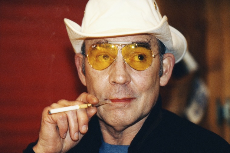 Image: Hunter S. Thompson in 1996