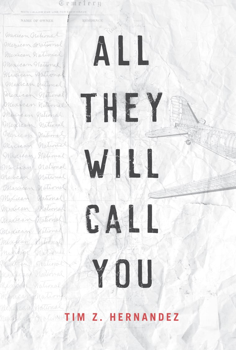"All They Will Call You" book cover.