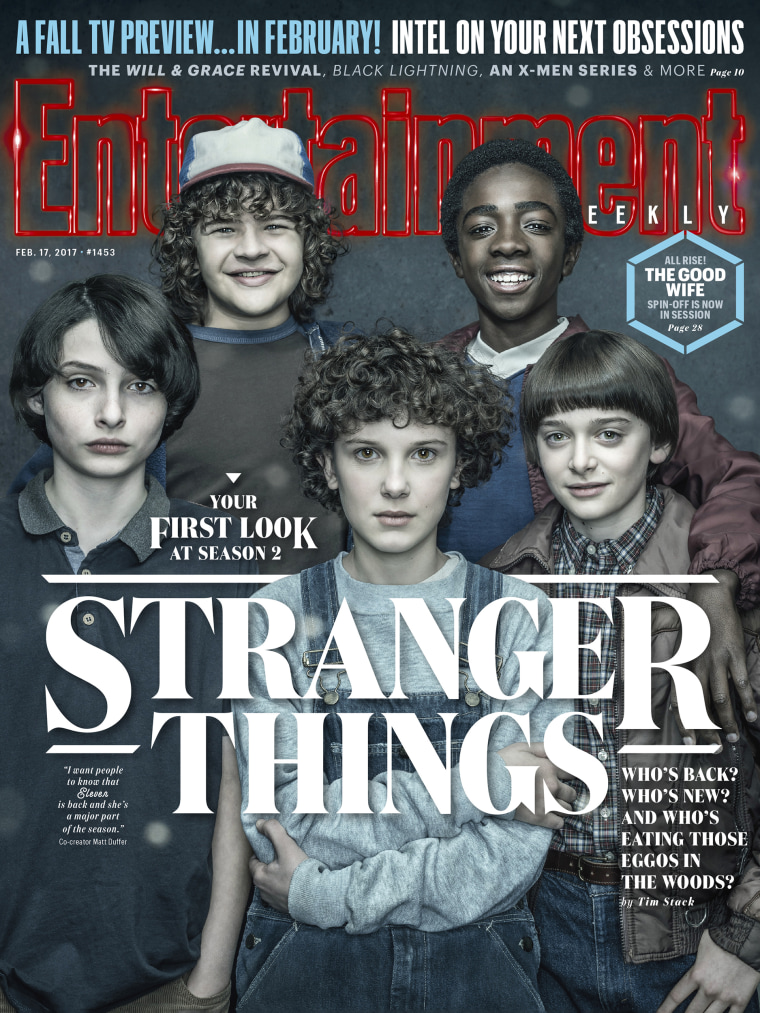 Stranger Things EW cover