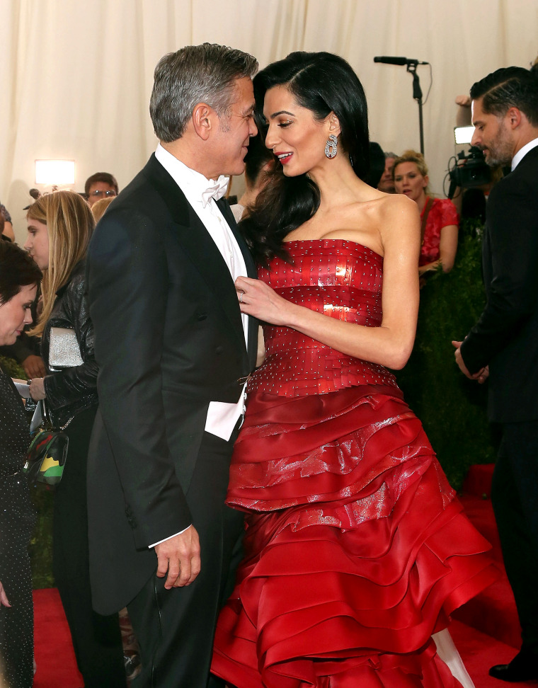 George Clooney, Amal Clooney at the Met Gala