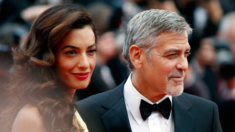 George Clooney says he and his wife Amal Clooney support Parkland, Florida, students "100 percent."