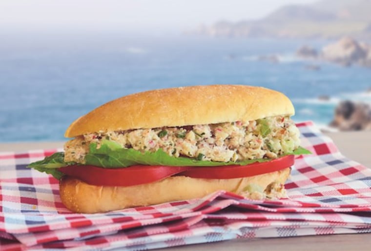 McDonald's Crab Sandwich