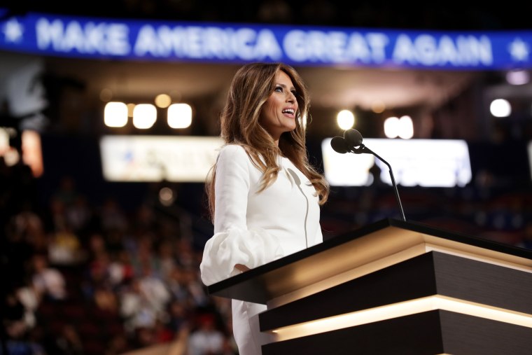 The meaning of Melania Trump, on the U.S. right's first night