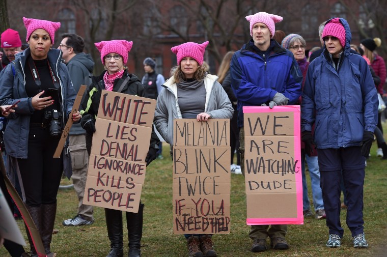 Image: TOPSHOT-US-POLITICS-TRUMP-INAUGURATION-PROTEST