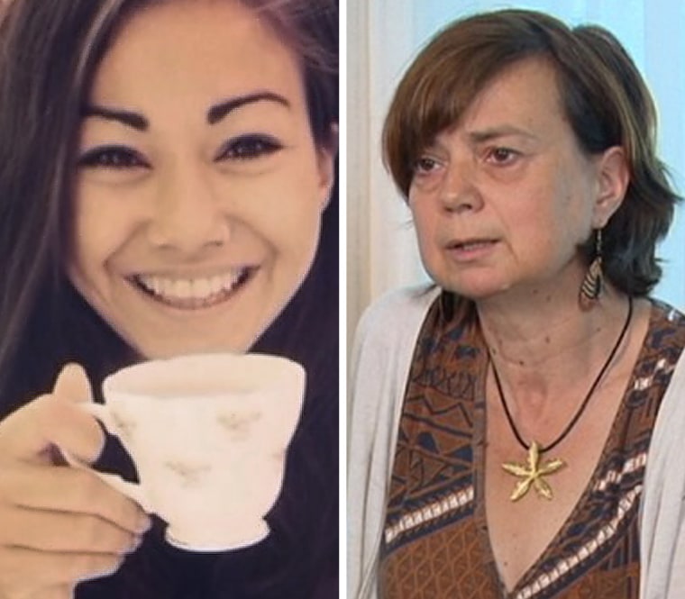 Image: Mia Ayliffe-Chung, left, and her mother Rosie.