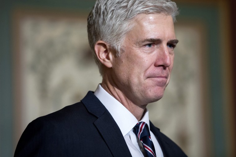 Image: Supreme Court nominee Judge Neil Gorsuch 