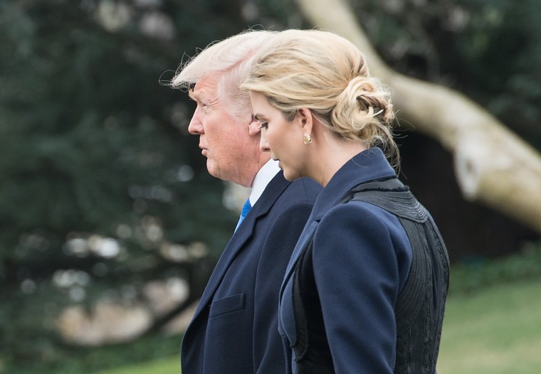 Image: Donald and Ivanka Trump