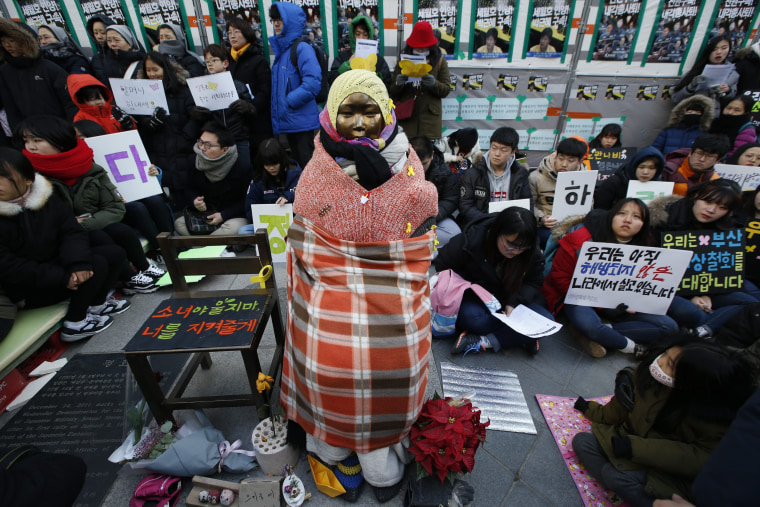Image: South Korea protest weekly rally against Japanese government