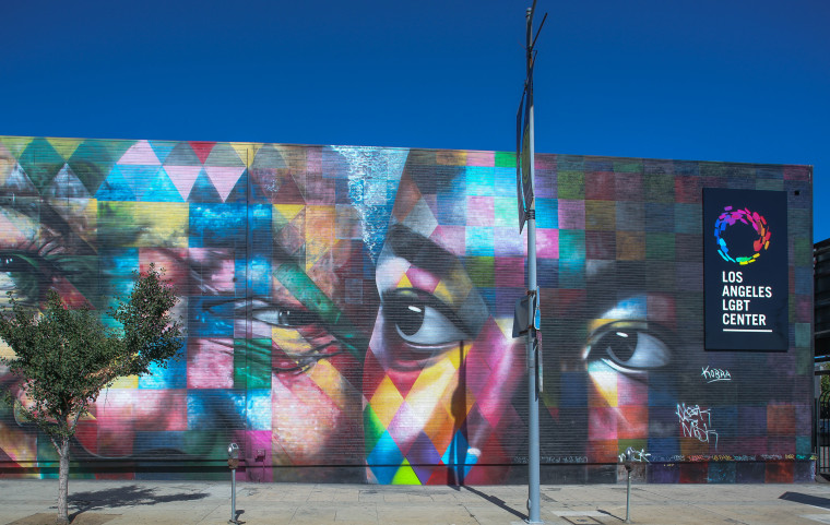 Image: The Los Angeles LGBT Center in Hollywood on July 15, 2016 in Los Angeles, California.