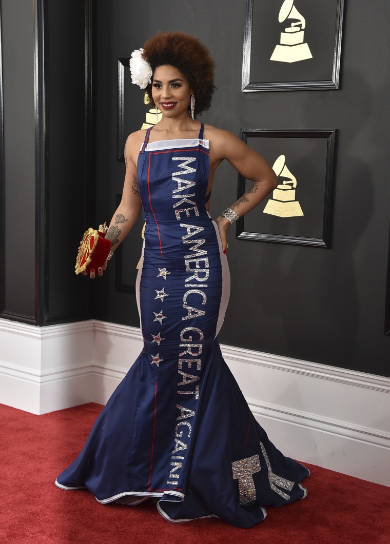 IMAGE: Joy Villa at 2017 Grammys