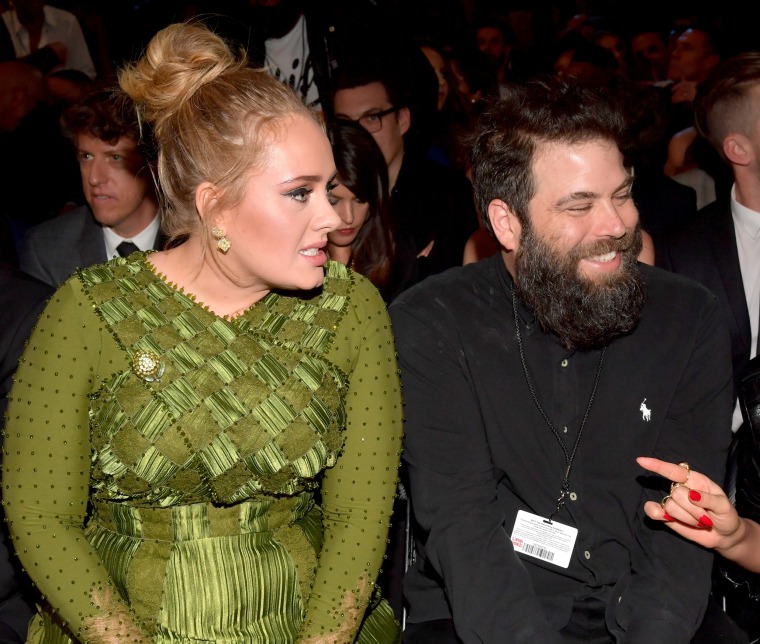 Adele and Simon Konecki