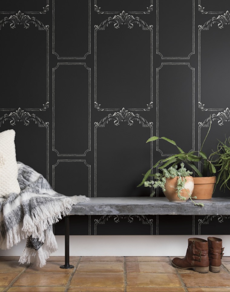 YORK WALLCOVERINGS RoomMates Magnolia Home SelfAdhesive Wallpaper  Shiplap   198in x 205in  Grey RN0001RL  RONA