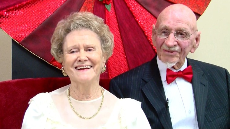 Ruthie McCoy wears wedding dress on 65th anniversary with husband Tom