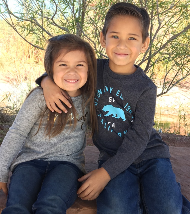 Whitney Kittrell's kids: Lucas, 5, and Malia, 3.